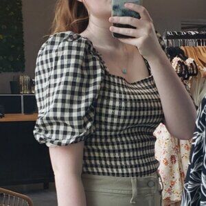 BBdakota (Steve Madden) Keys to the Gingham top